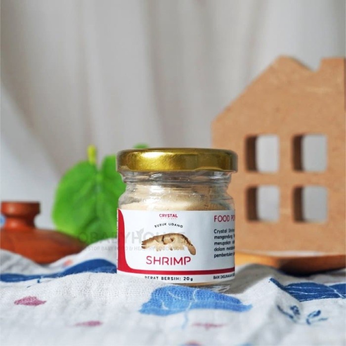 

NEW Crystal of the Sea Shrimp Powder / Bubuk Udang 20 gr (BPOM Certified)