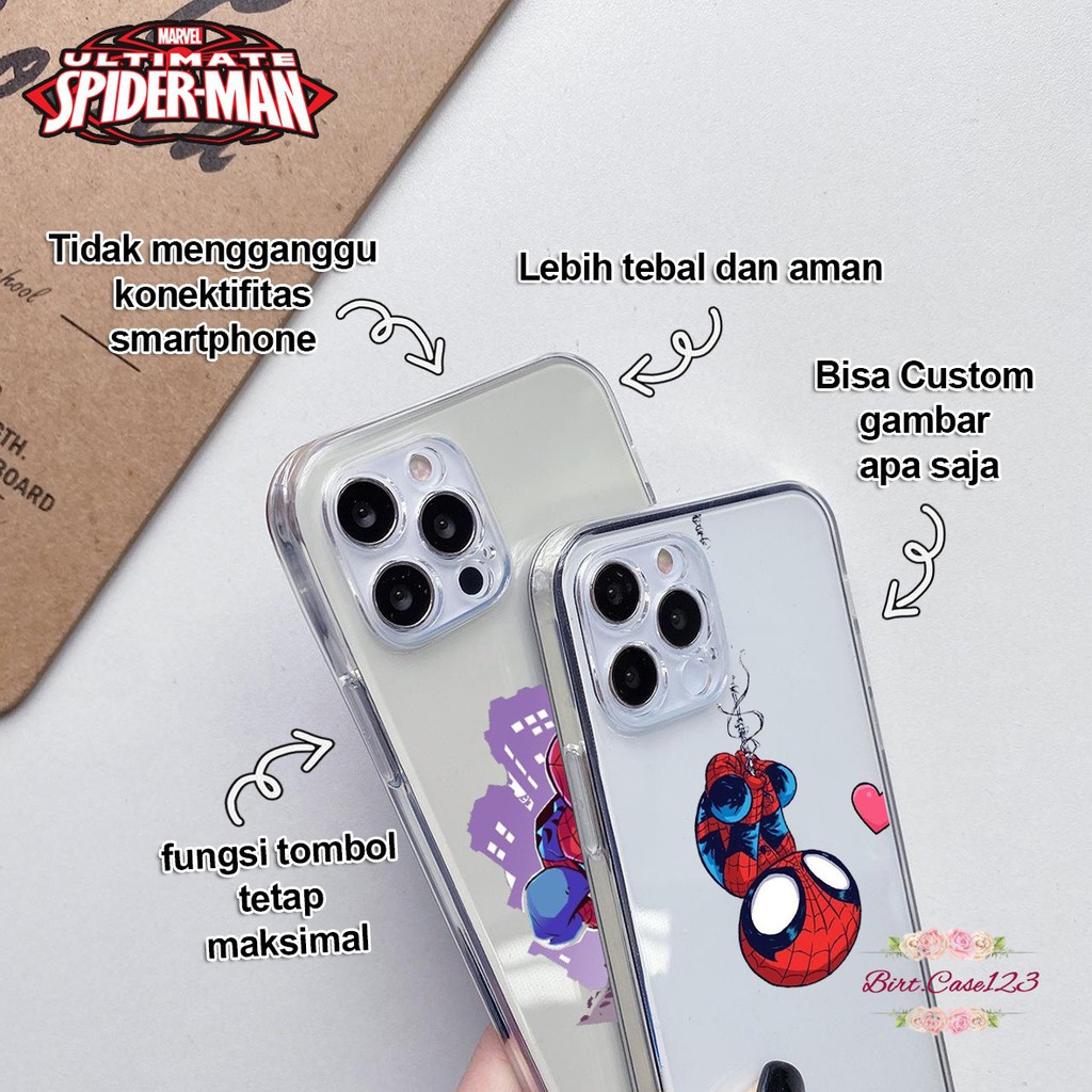 Softcase Bening SPIDERMAN Samsung S21 S30 Note 8 9 10 10+ Pro 20 Ultra BC4683