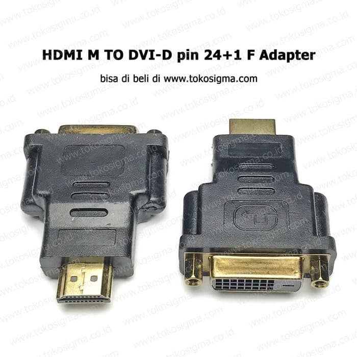 Converter HDMI Male To DVI 24+1 Female Connector Gender