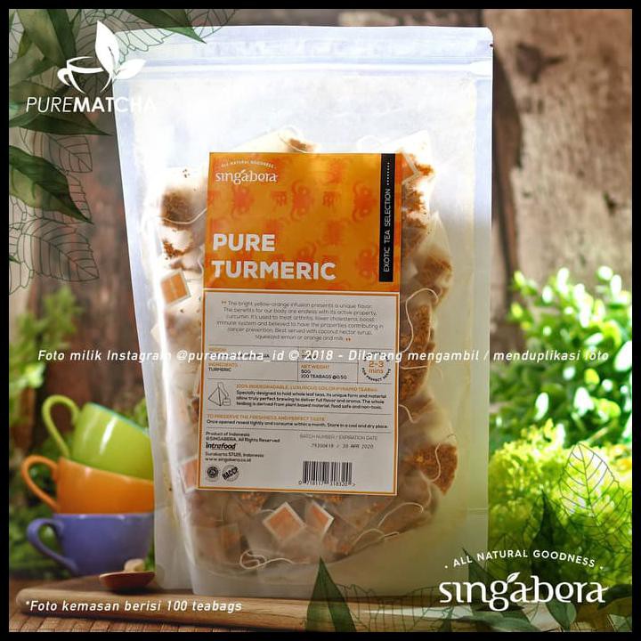 

Singabera Teh Premium Indonesia - Singabera Pure Turmeric 1 Teabag