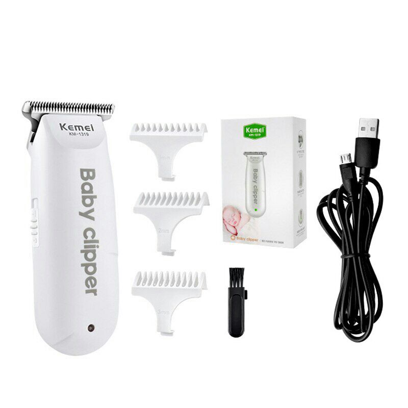 Biutte.Co Alat Cukur Rambut Bayi Elektrik Baby Clipper Shaver Trimmer Kemei - KM-1319