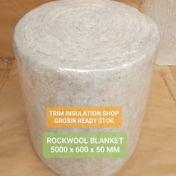 Rockwool Blanket Density 60 Insulation Peredam Panas
