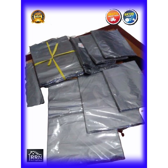 PLASTIK PACKING ADA PLONG UK. 35x40 tebal 0,3 mikron/plastik packing olshop/plastik packing baju