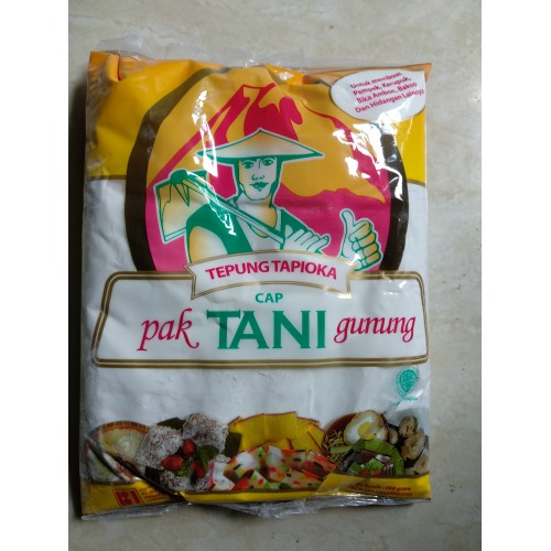 

Tepung Tapioka Cap Pak Tani Gunung 500gr