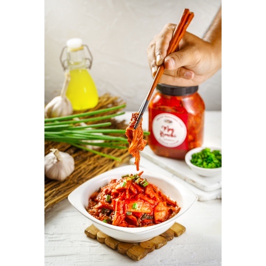 

Kimchi Sawi Putih Fresh Tingkat Keasaman Yang Pas by Mon Kimchi
