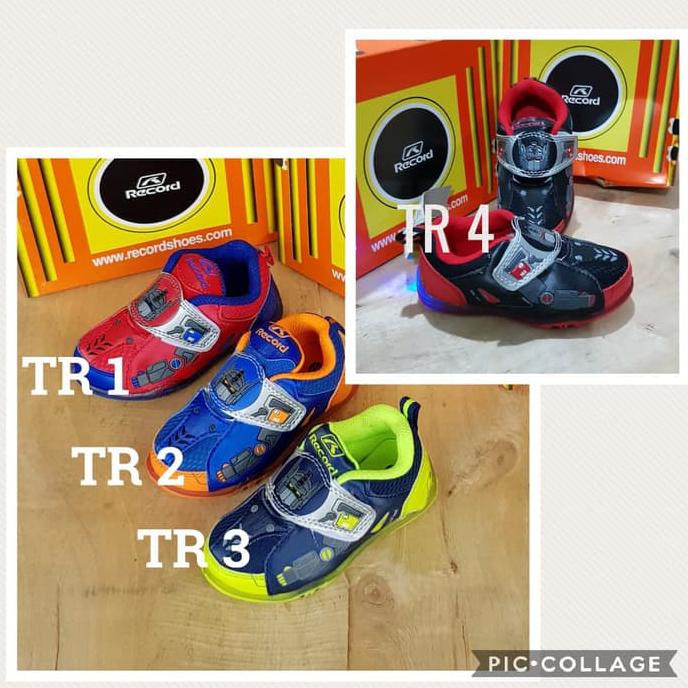 Sepatu transformers lampu #sepatu car #sepatu spiderman - 24, Navy