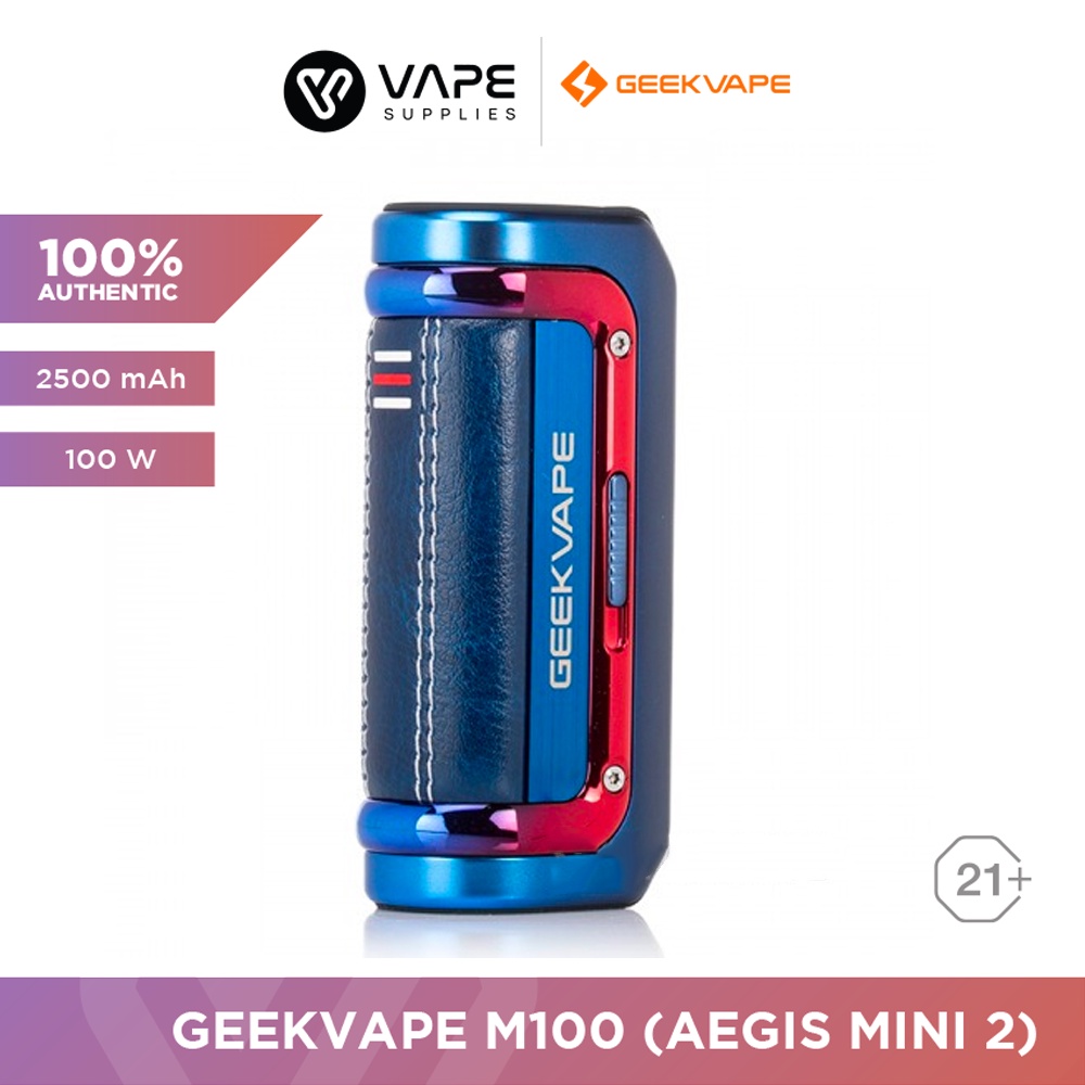 Geekvape M100 (Aegis Mini 2) Mod Only Authentic-BLUE RED