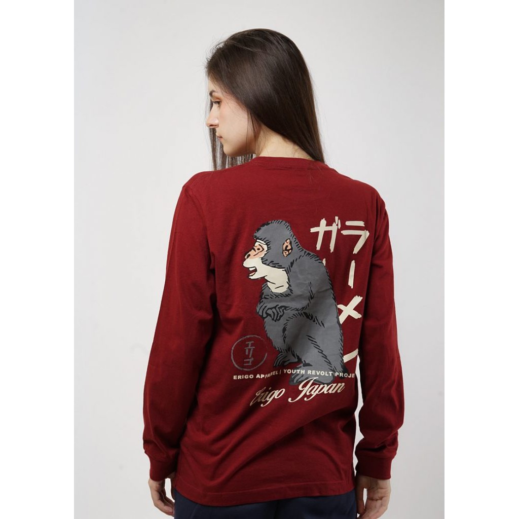 

Erigo Longsleeve Macaca Maroon