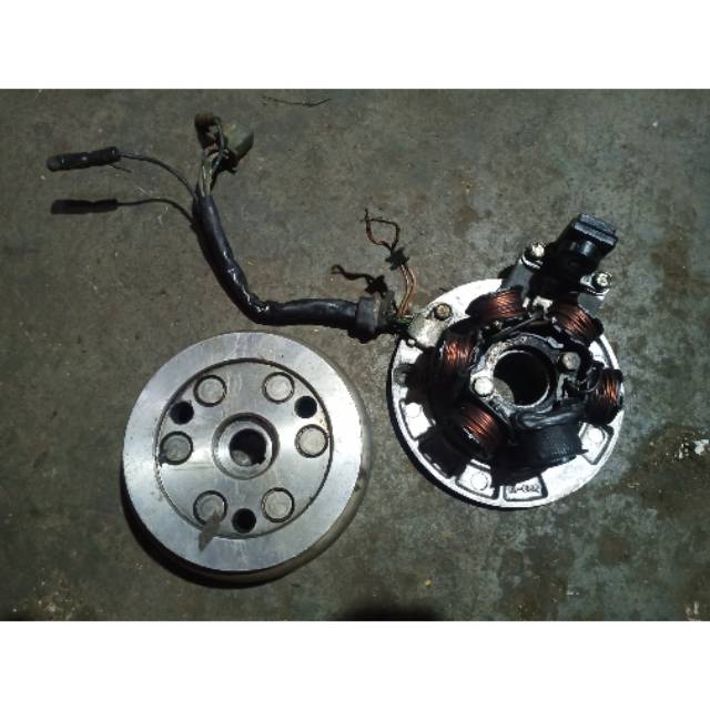 Pengapian set Maghnit + Spul Honda Astrea GRAND Engkel Original Copotan Motor