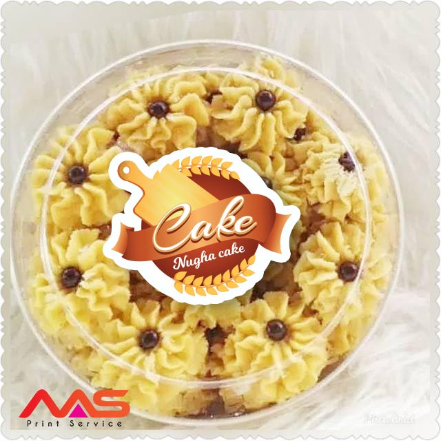 

Cetak Sticker label makanan / sticker kemasan kue toples / sticker label lebaran
