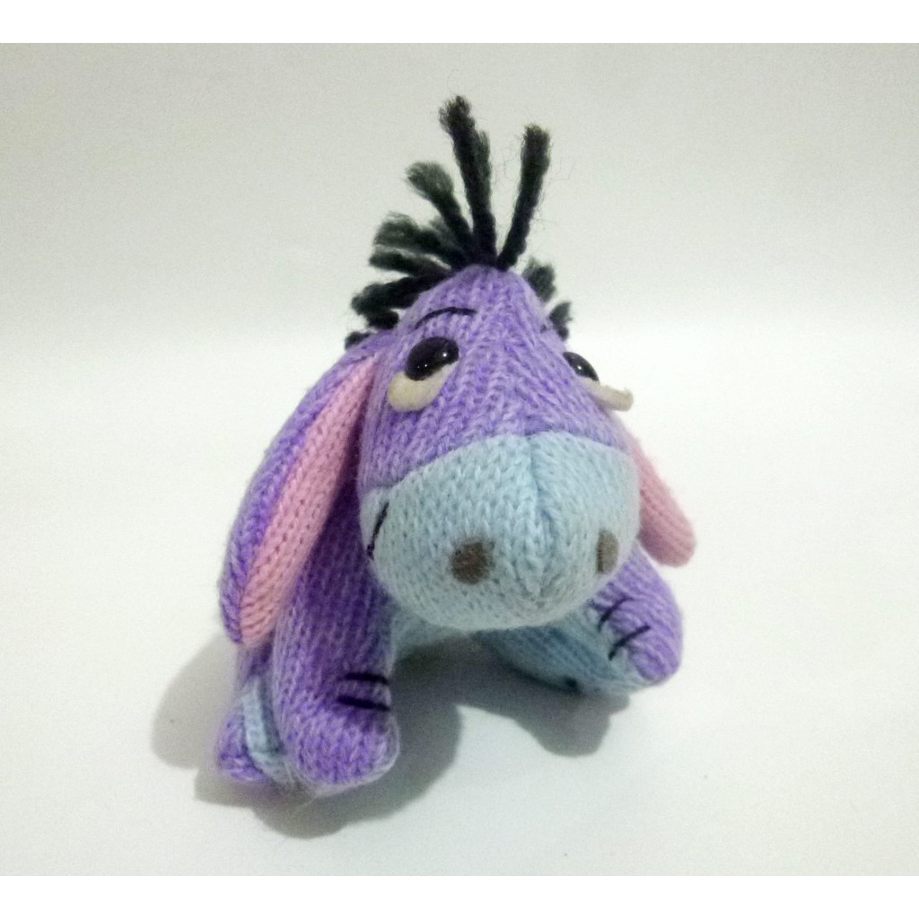 Boneka Eeyore Winnie The Pooh Original Disney Japan Model Rajut