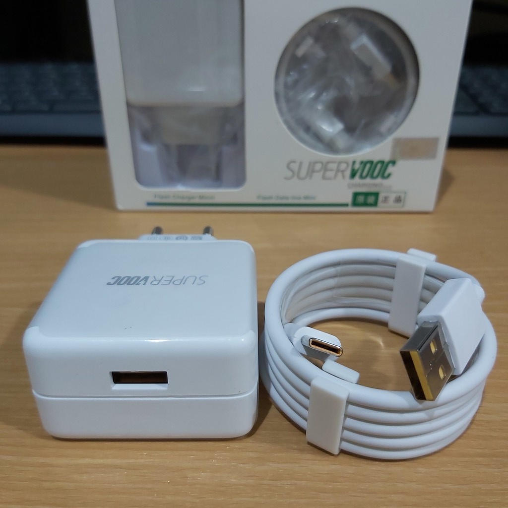 CHAGER OPPO Tipe-C Original100% VOOC Fast Charging/Charger Oppo FindX A5 2020 A9 2020 Reno2 Reno 2F