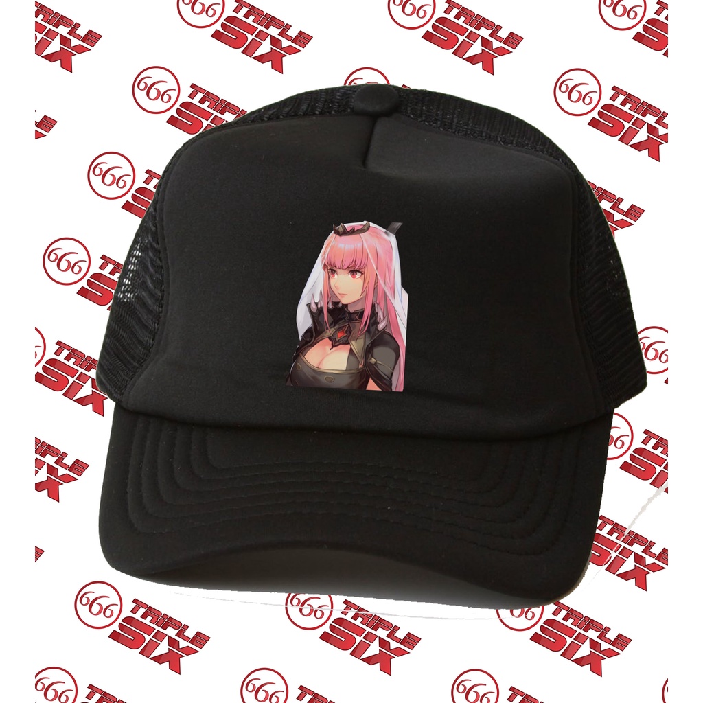 Topi Trucker Anime Hololive vTuber Mori Calliope
