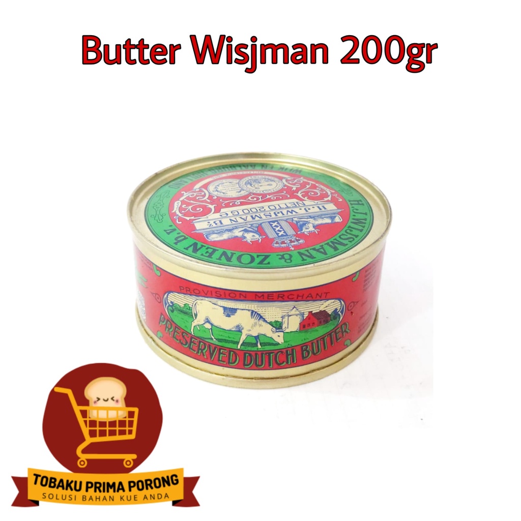 

BUTTER WISJMAN KEMASAN 200 GR
