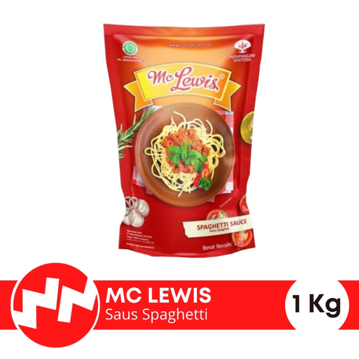 

Saus Spaghetti McLewis 1kg