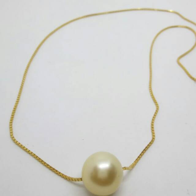 Kalung tincup emas 18k