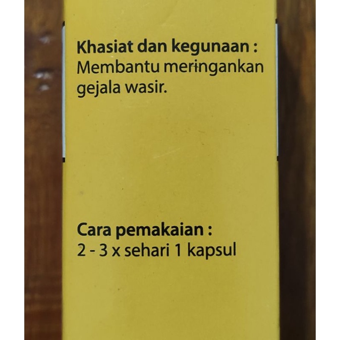 Venaron Obat Wasir 10 Kapsul / Mengatasi Gejala Wasir