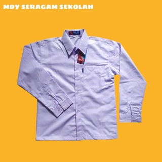 BAJU SERAGAM SEKOLAH PUTIH PANJANG MR.BEN ASLI SD SMP SMA BS0009 