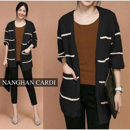 HOPYLOVY - NANGHAN CARDI RAJUT