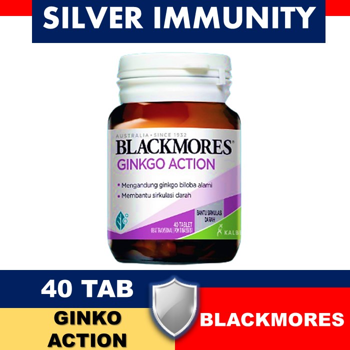 BLACKMORES GINKGO ACTION 40 TAB