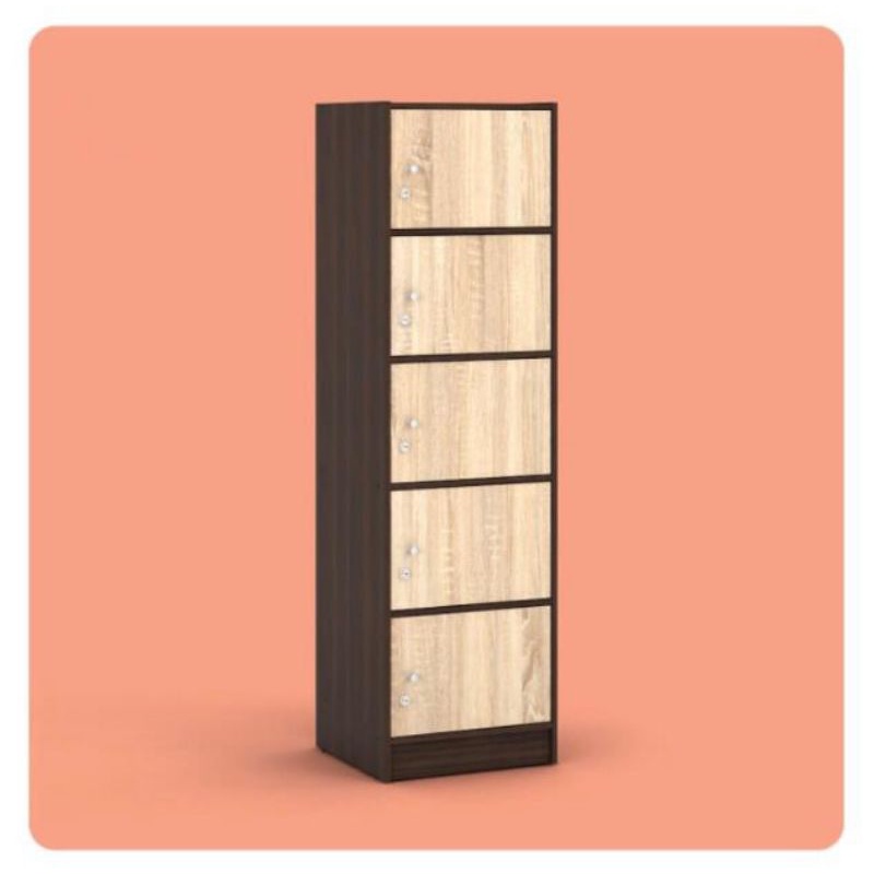 metropolis rak multifungsi 5 susun ALBA RSG 5 TS lemari susun