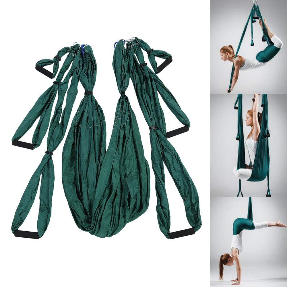 INDORETAIL | Kain Parasut Hammock Ayunan Multifungsi Terbaru Anti-gravity Yoga Yoga hamack sabuk