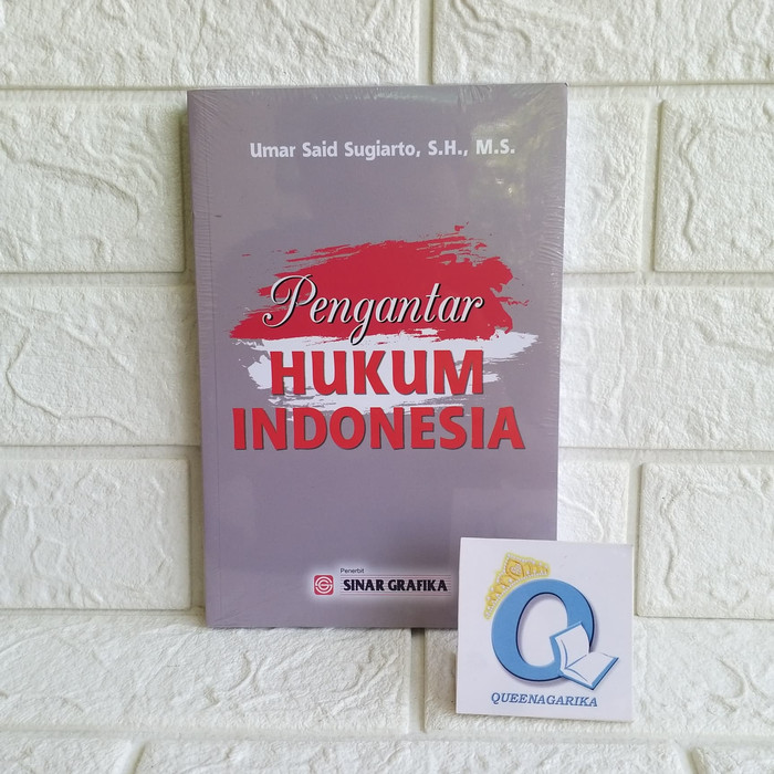 Jual Buku Pengantar Hukum Indonesia Umar Said | Shopee Indonesia