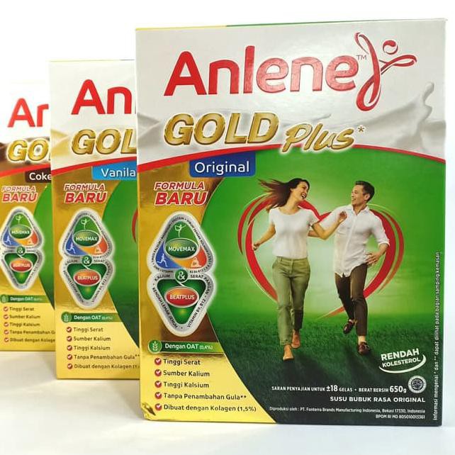 

NEW PROMO ANLENE GOLD PLUS 650GR