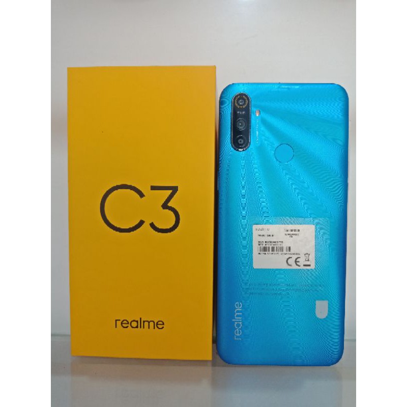 Realme C3 3/32 seken rasa baru