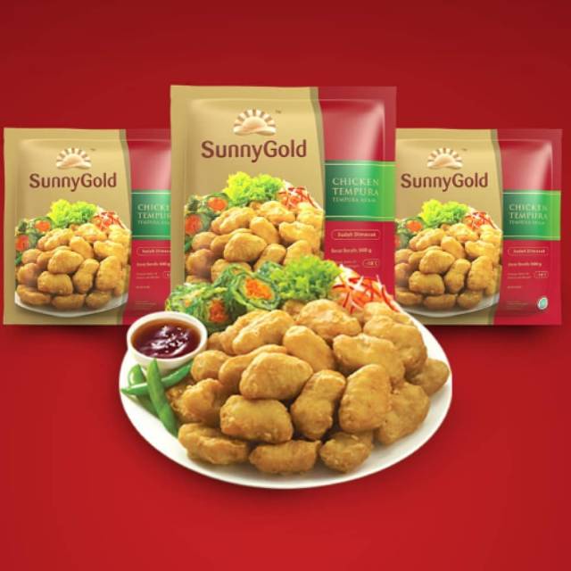 

SunnyGold Sunny Gold Chicken tempura naget 500 gram