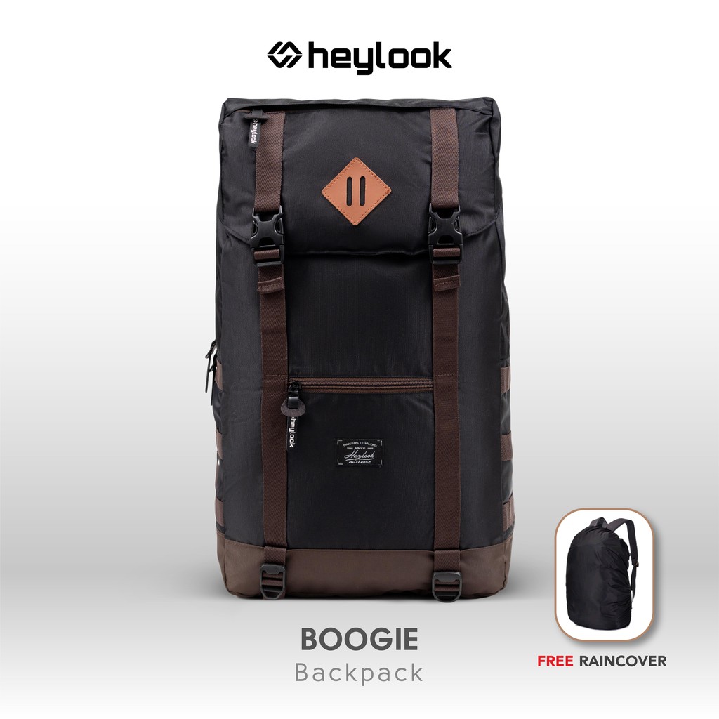 (Free Raincover) Tas Ransel Pria Backpack Boogie Tas Ransel