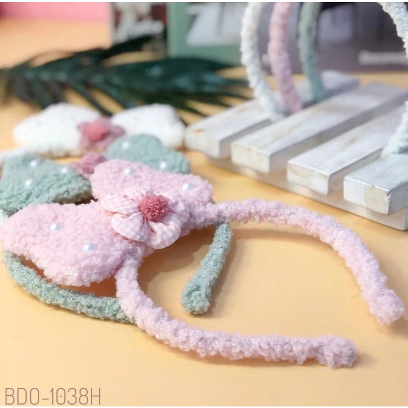 Bando Anak-anak | Bando Berbentuk Kelinci | Bando Anak lucu | Bando Berbulu Lucu