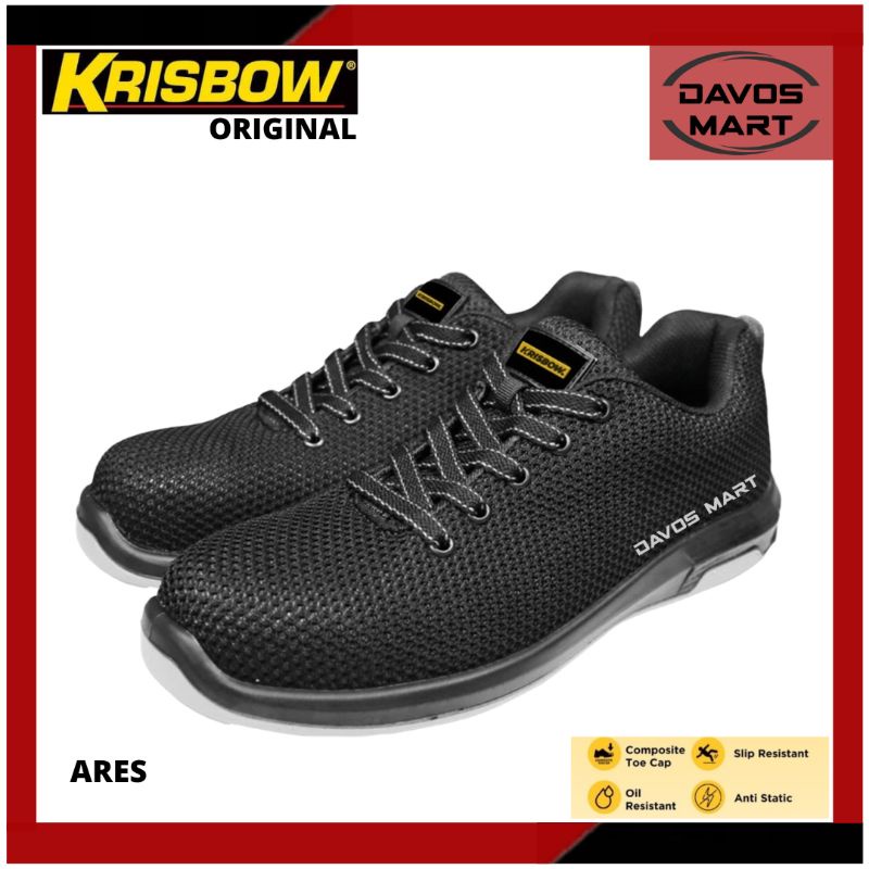 Sepatu Safety Krisbow ARES || Krisbow Sepatu Safety ARES || Safety Shoes Krisbow ARES
