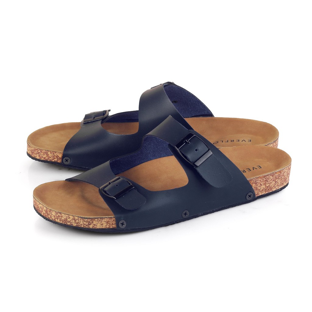 ☀ EVERFLOW ☀ Sandal Pria Kasual Kulit Sintetis Big Size Sandal Jumbo size 45.