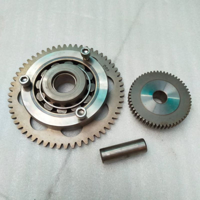 Gear Gigi Stater One Way Rumah Pelor Stater New Shogun 125 Sp Nr Rr Fl 2007 2010 Original Copotan Te