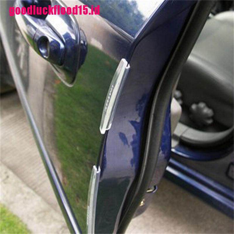 {LUCKID}8x Car Door Edge Guards Trim Molding Protection Strip Anti-rub Scratch Protector