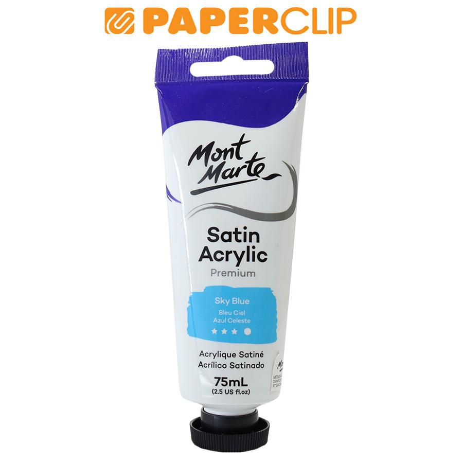 

ACRYLIC SATIN MONT MARTE PMSA7518 SKY BLUE