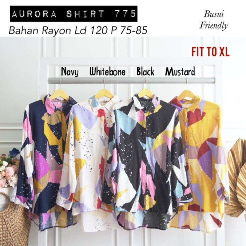 AURORA SHIRT /JUMBO SHIRT / KEMEJA JUMBO