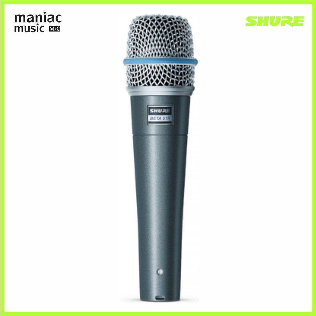 Shure BETA 57A - Mic Instrument. Microphone. Dynamic. Vocal. Studio