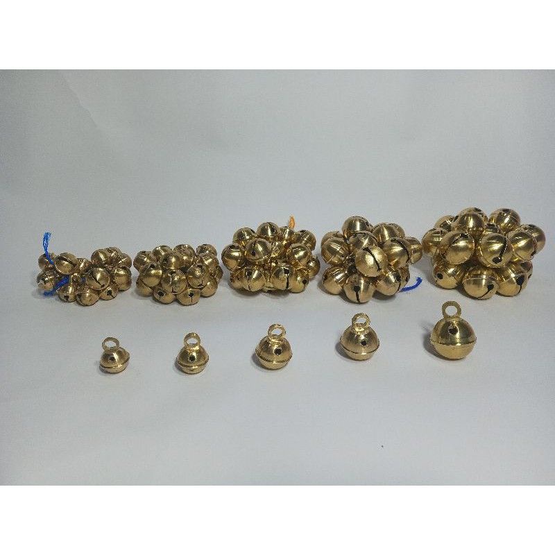 Klintingan / Kerincingan Kuningan / Bandul Klinting / Bel Klinting kucing, barongan, anjing, reog