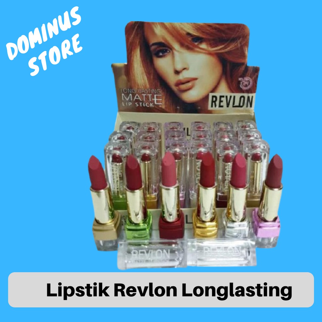 Lipstik Revlon Longlasting Matte Eceran / lipstik revlon / lipstic revlon terlaris / lipstik murah