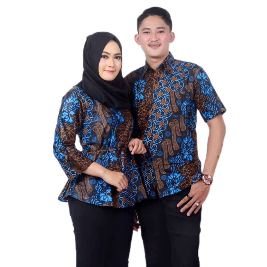  Batik  Couple Original Baju  Couple Sarimbit Batik  Pasangan 