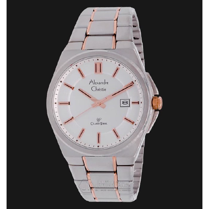 Alexandre Christie Ac 8506 Md Btrsl | Jam Pria Original Garansi Resmi