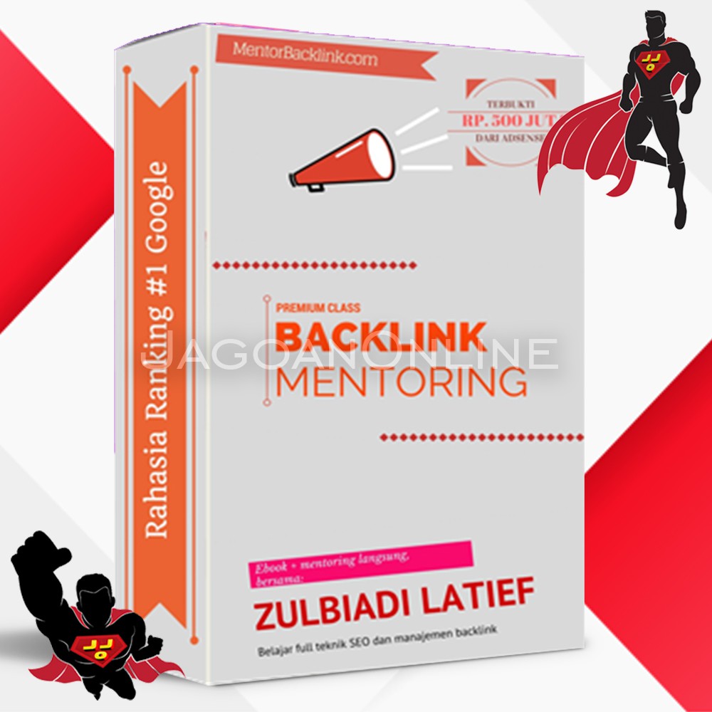 BACKLINK MENTORING & SEO 3 In 1 Rahasia SEO dan Manajemen