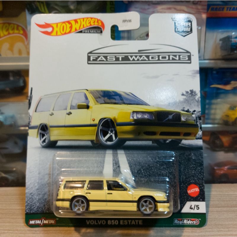 HOT WHEELS VOLVO 850 ESTATE - FAST WAGONS - PREMIUM