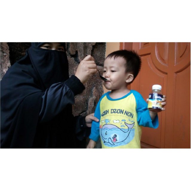 Madu Anak Hexabumin Ekstrak Ikan Gabus Vitamin Anak Penambah Napsu Makan Anak 100% Original