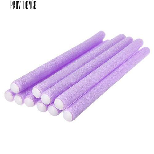 [Bayar Di Tempat]10 Pcs Curler Pembuat Busa Lembut Bendy Putar Curls Alat DIY Styling Hair Rollers