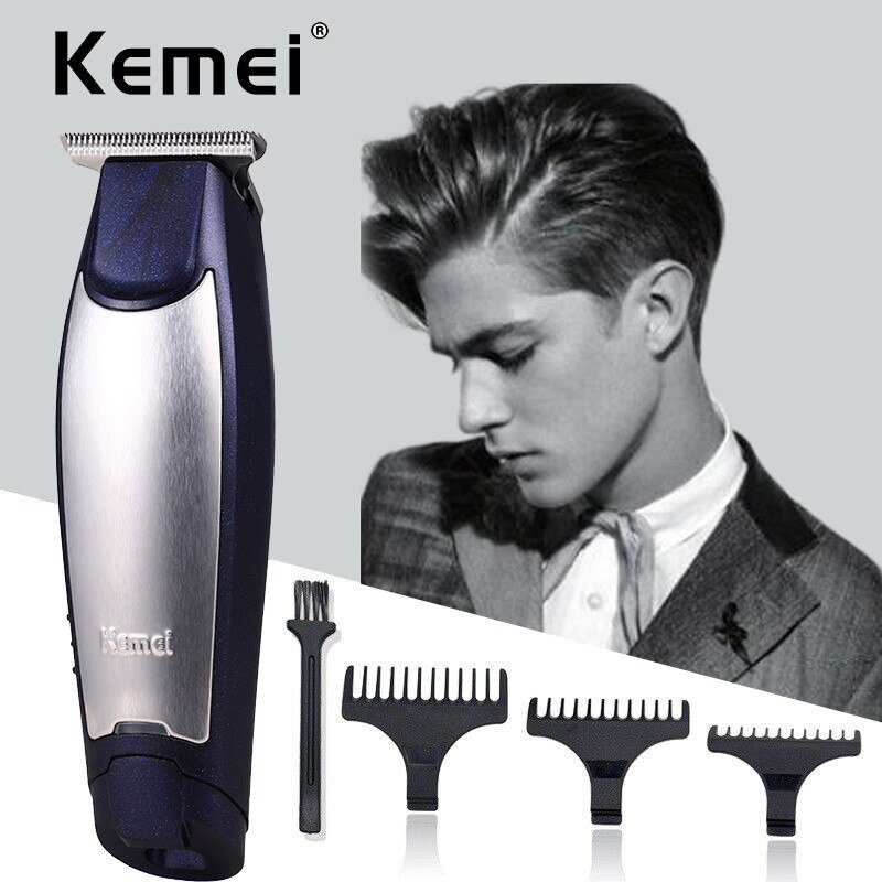 Alat Mesin Cukur Rambut Hair Trimmer Styling Profesional Barbershop Kemei KM-5021 Cordless Electric Hair Clipper Original