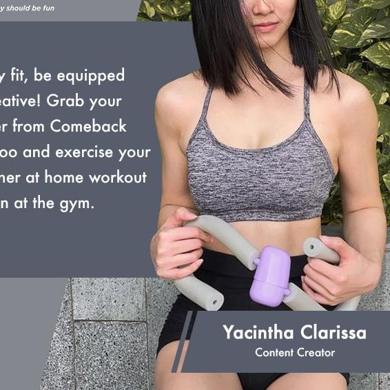 Comeback Thigh Master, Leg Trainer, Alat fitness, Leg Clip, Chest Trainer, Abs Trainer