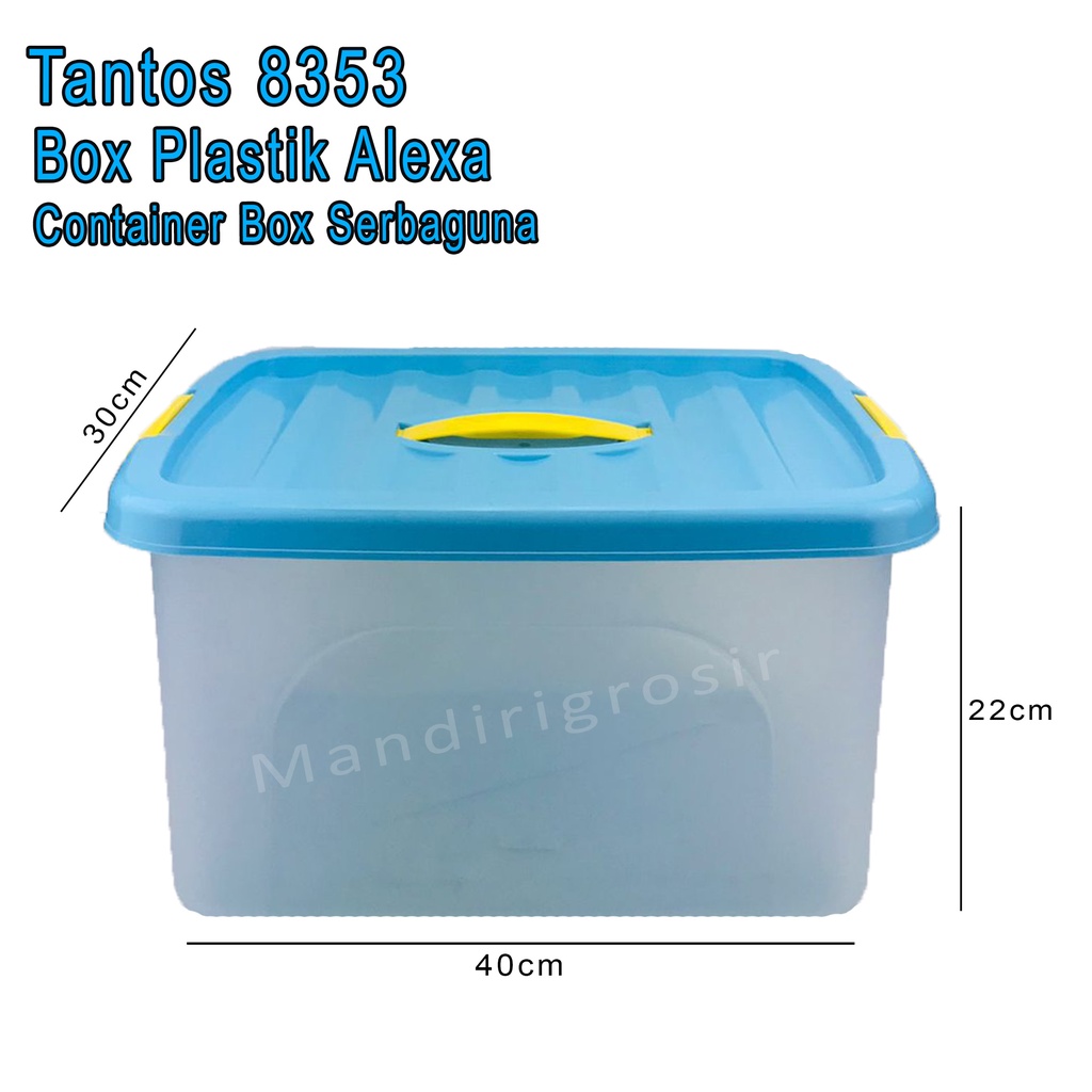 Box Plastik Alexa *Tantos * Container Box Serbaguna *8353